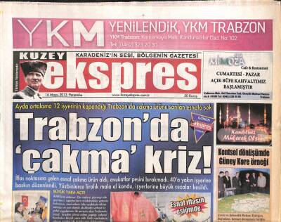 Kuzey Ekspres Gazetesi 16 Mayıs 2013 - Giresun Üniversitesinin En Yaşlı Öğrencisi Diploma Törenine Torunuyla Geldi GZ109009 - 1
