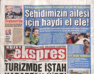 Kuzey Ekspres Gazetesi 17 Ocak 2015 - Tunalardan Samsuna Ford Trucks 4S Plazası GZ109030 - 1