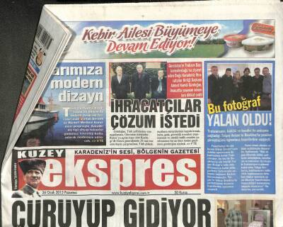 Kuzey Ekspres Gazetesi 26 Ocak 2015 - Takalarımıza Modern Dizayn-İhracatçılar Çözüm İstedi GZ105574 - 1