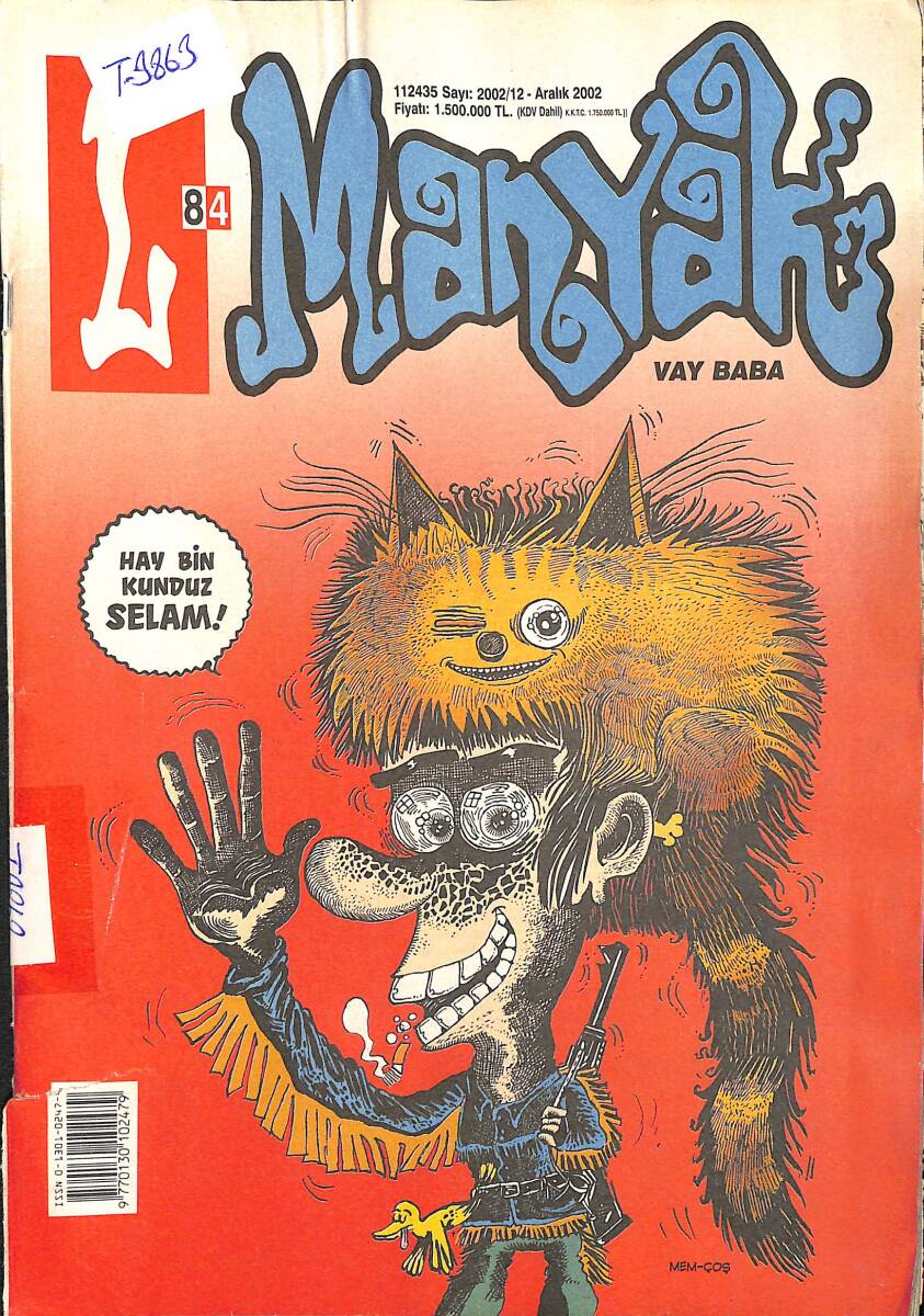 L - Manyak Mizah Dergisi Aralık 2002 Sayı 12 NDR91470 - 1