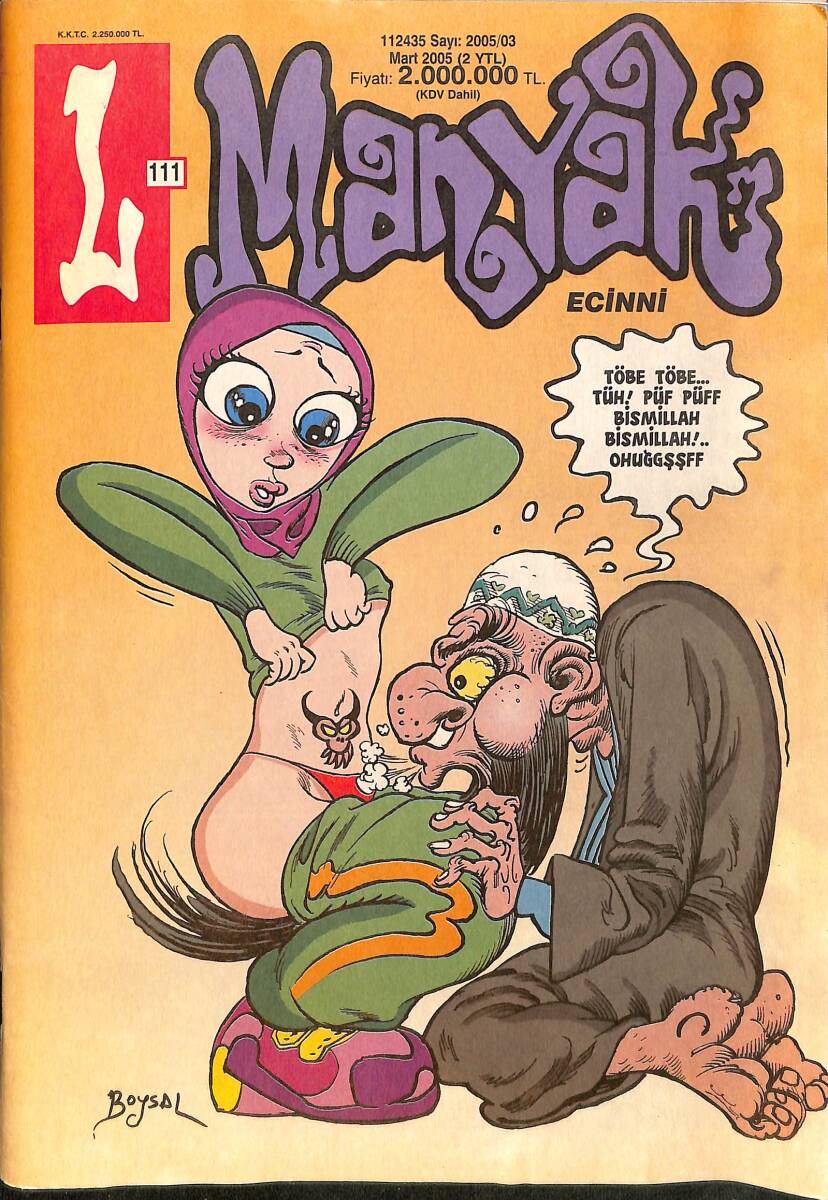 L-Manyak Mizah Dergisi Mart 2005 Sayı: 3 NDR98715 - 1