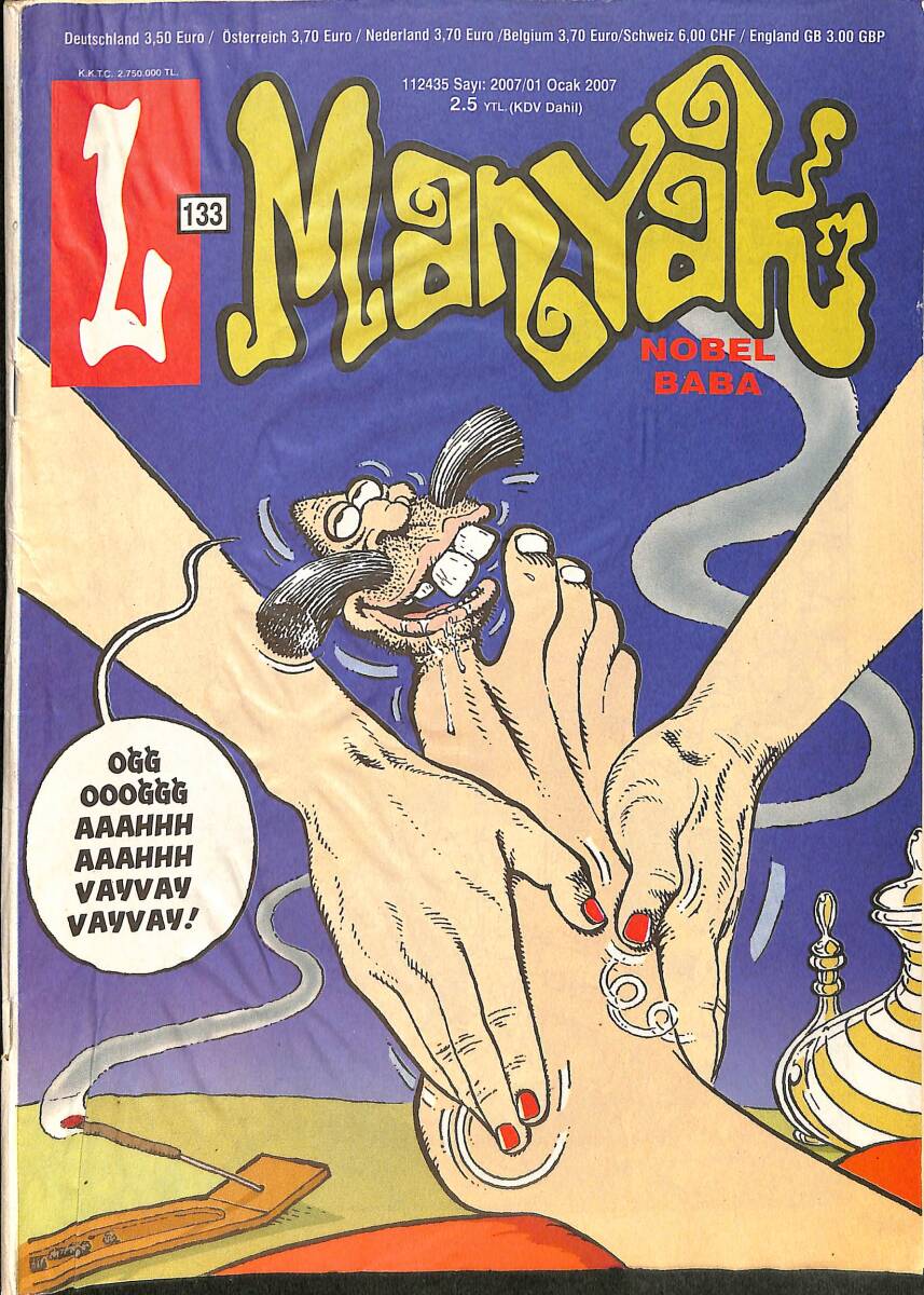 L-Manyak Mizah Dergisi Ocak 2007 Sayı: 1 NDR98713 - 1