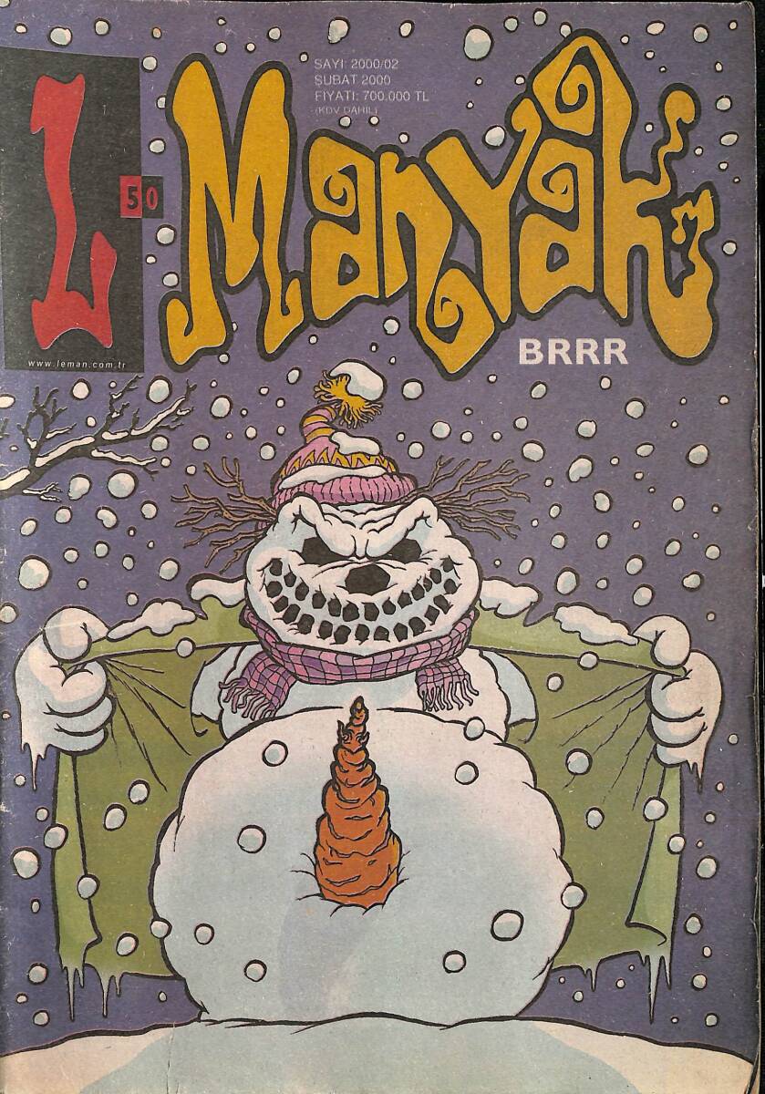 L - Manyak Mizah Dergisi Şubat 2000 Sayı 2 NDR91468 - 1