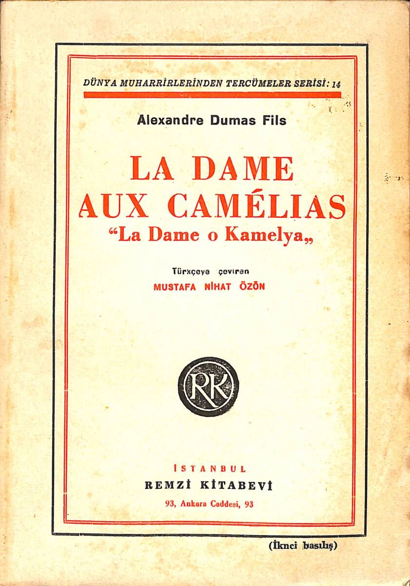 La Dame Aux Camelias (La Dam o Kamelya) NDR93819 - 1