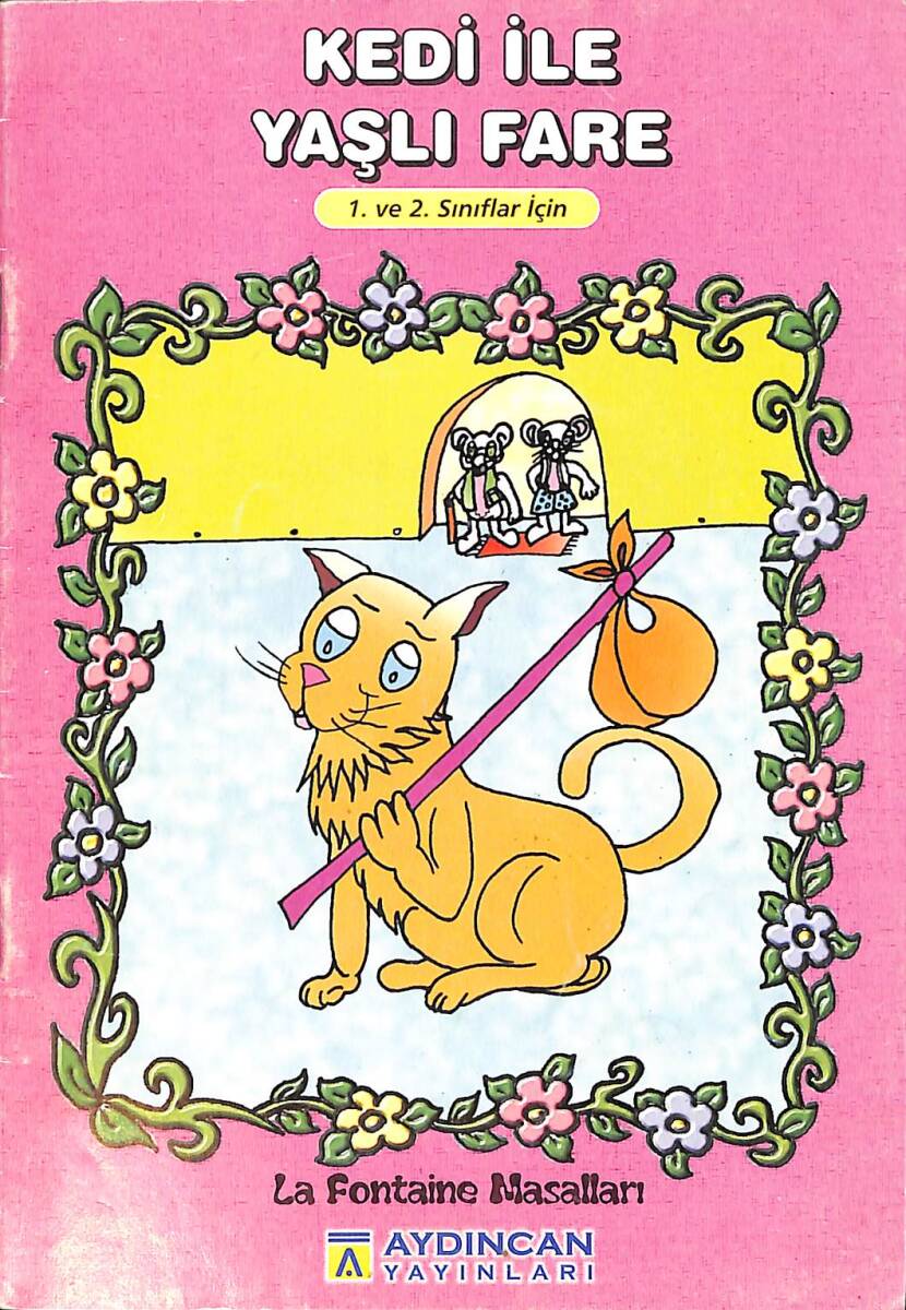 La Fontaine Masalları - Kedi İle Yaşlı Fare NDR101211 - 1