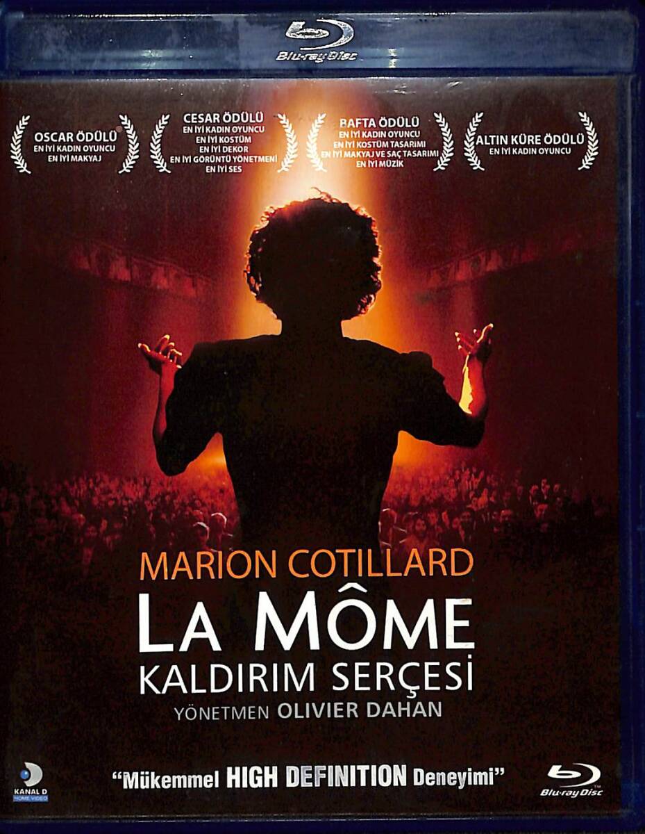 La Mome - Kaldırım Serçesi - MARION COTILLARD BLU RAY Film (İkinci El) DVD2539 - 1