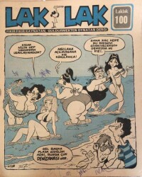 LAK LAK Fıkır Fıkır Kaynatan Güldürmekten Oynatan Dergi Sayı100 NDR21136 - Gökçekoleksiyon