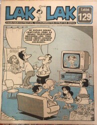 LAK LAK Fıkır Fıkır Kaynatan Güldürmekten Oynatan Dergi Sayı129 NDR21140 - Gökçekoleksiyon