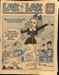 LAK LAK Fıkır Fıkır Kaynatan Güldürmekten Oynatan Dergi Sayı59 NDR21162 - Gökçekoleksiyon
