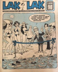 LAK LAK Fıkır Fıkır Kaynatan Güldürmekten Oynatan Dergi Sayı98 NDR21135 - Gökçekoleksiyon