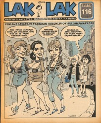 Lak Lak Mizah Dergisi Sayı 116 NDR95518 - Gökçekoleksiyon