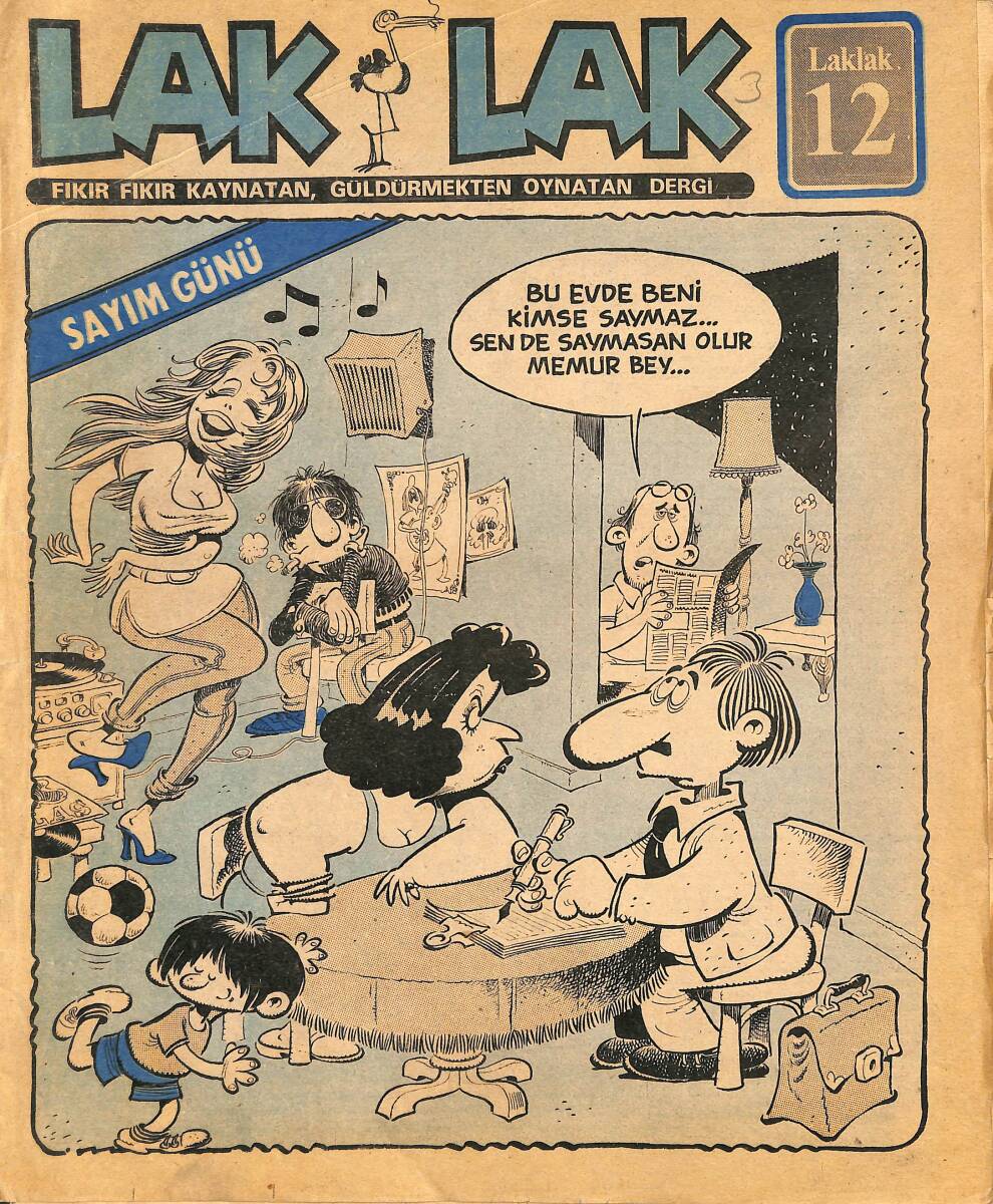 Lak Lak Mizah Dergisi Sayı 12 NDR95769 - 1