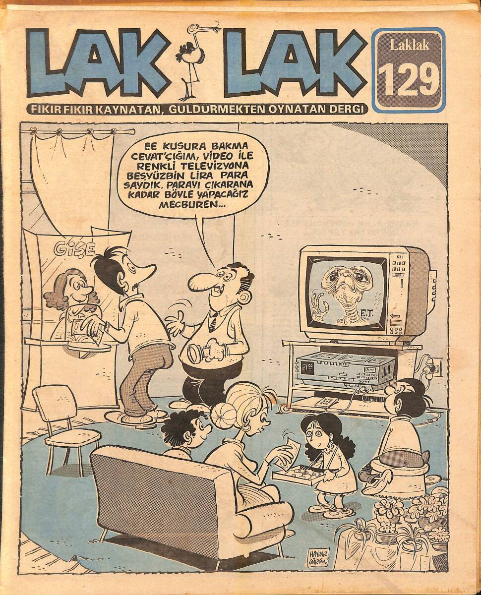Lak Lak Mizah Dergisi Sayı 129 NDR95536 - 1