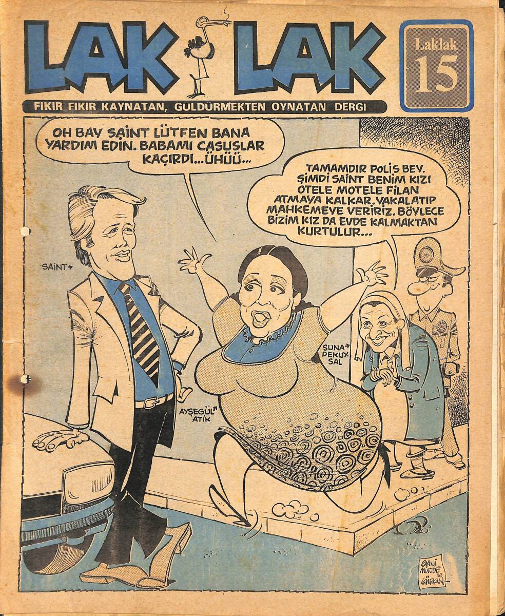 Lak Lak Mizah Dergisi Sayı 15 NDR95766 - 1