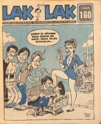 Lak Lak Mizah Dergisi Sayı 160 NDR95501 - Gökçekoleksiyon