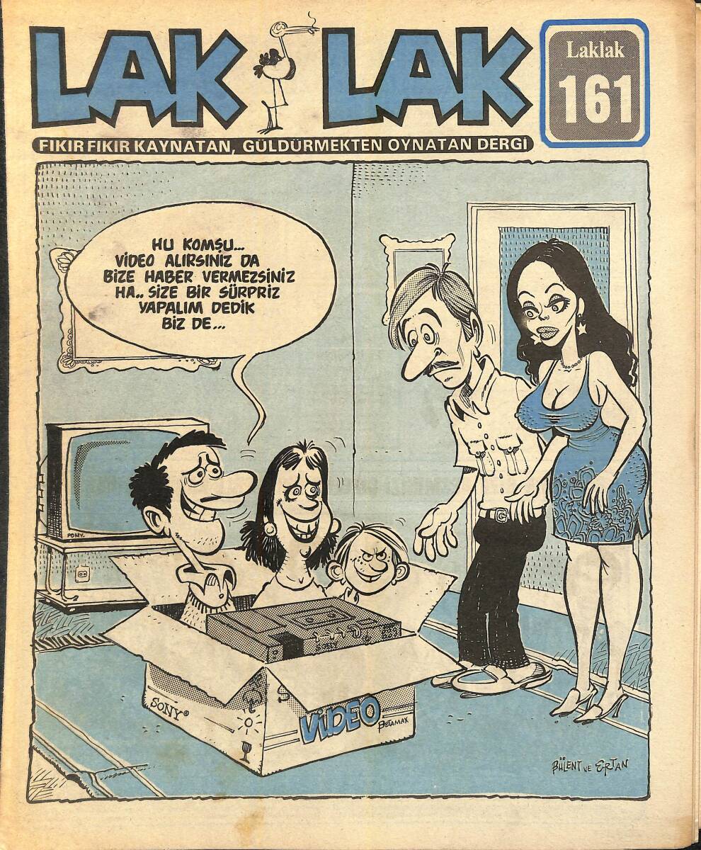 Lak Lak Mizah Dergisi Sayı 161 NDR95500 - 1