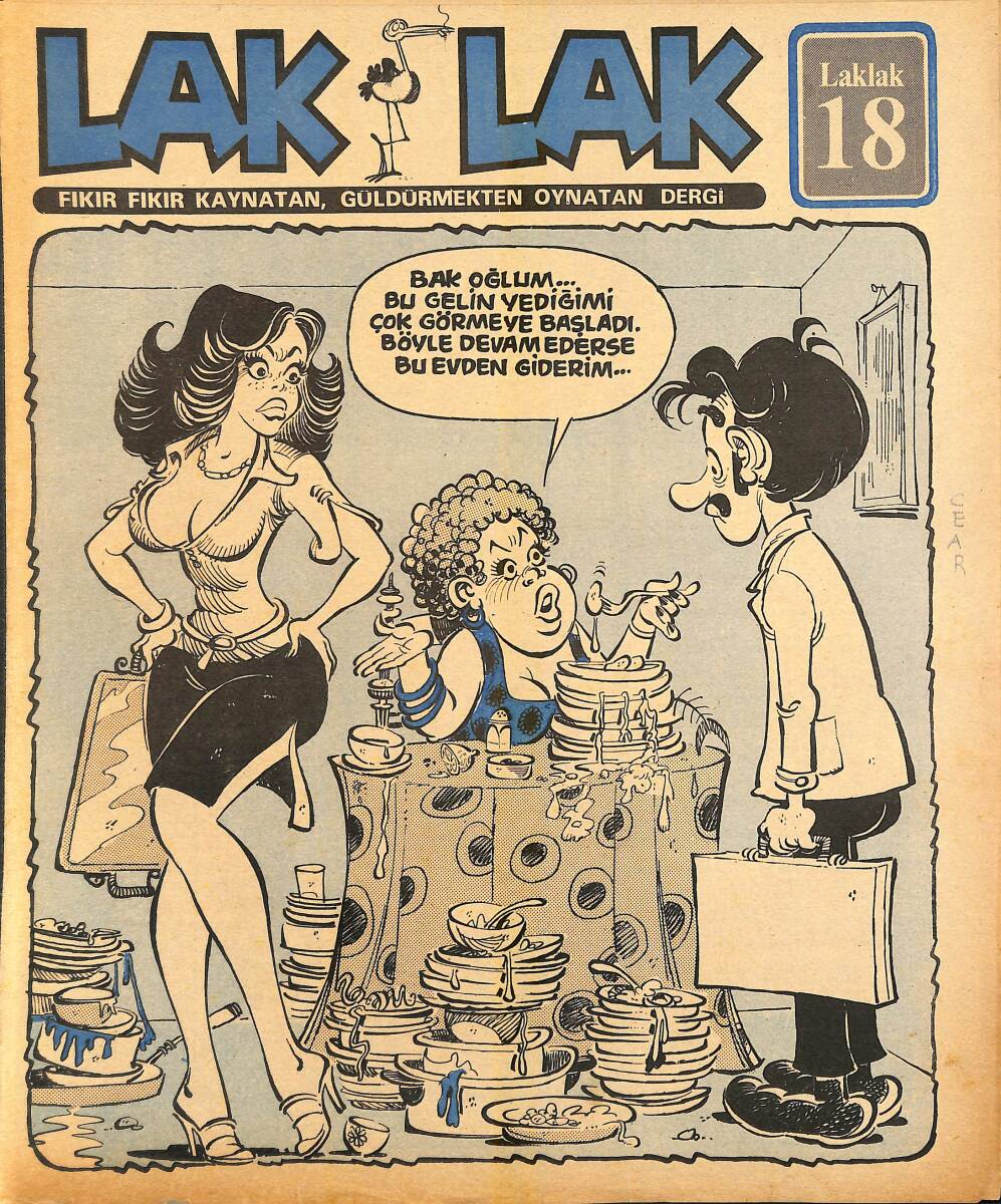 Lak Lak Mizah Dergisi Sayı 18 NDR95785 - 1