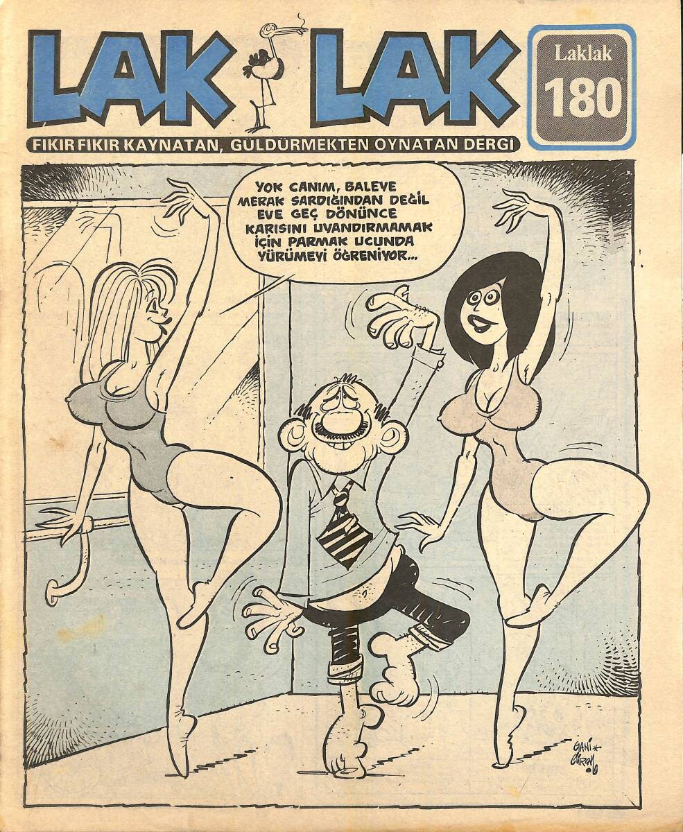 Lak Lak Mizah Dergisi Sayı 180 NDR95462 - 1