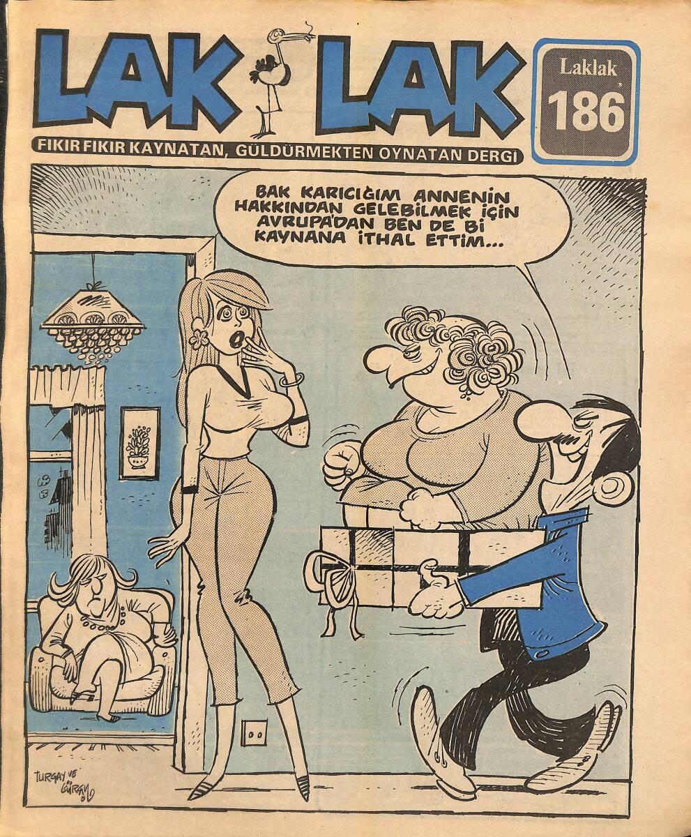 Lak Lak Mizah Dergisi Sayı 186 NDR95494 - 1