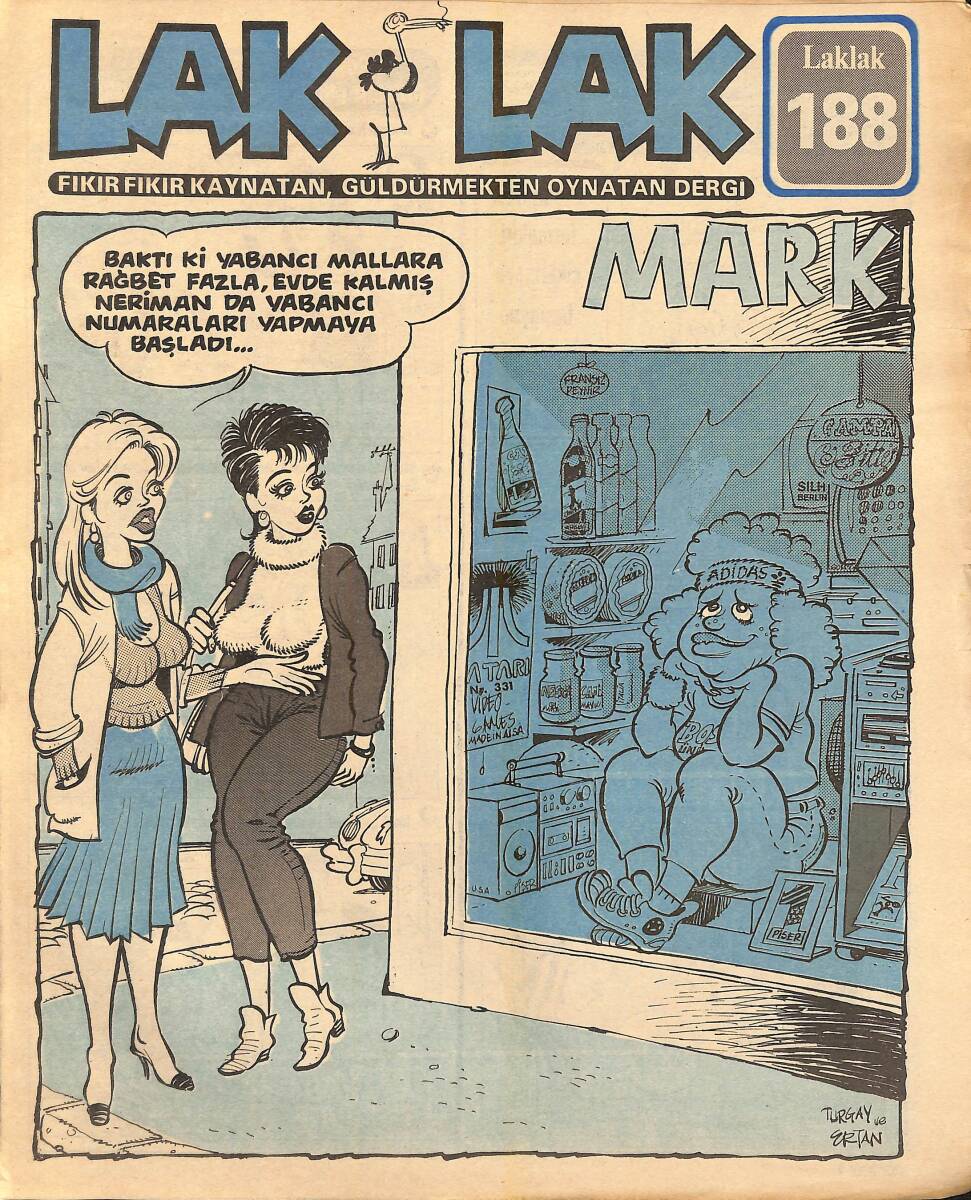 Lak Lak Mizah Dergisi Sayı 188 NDR95492 - 1
