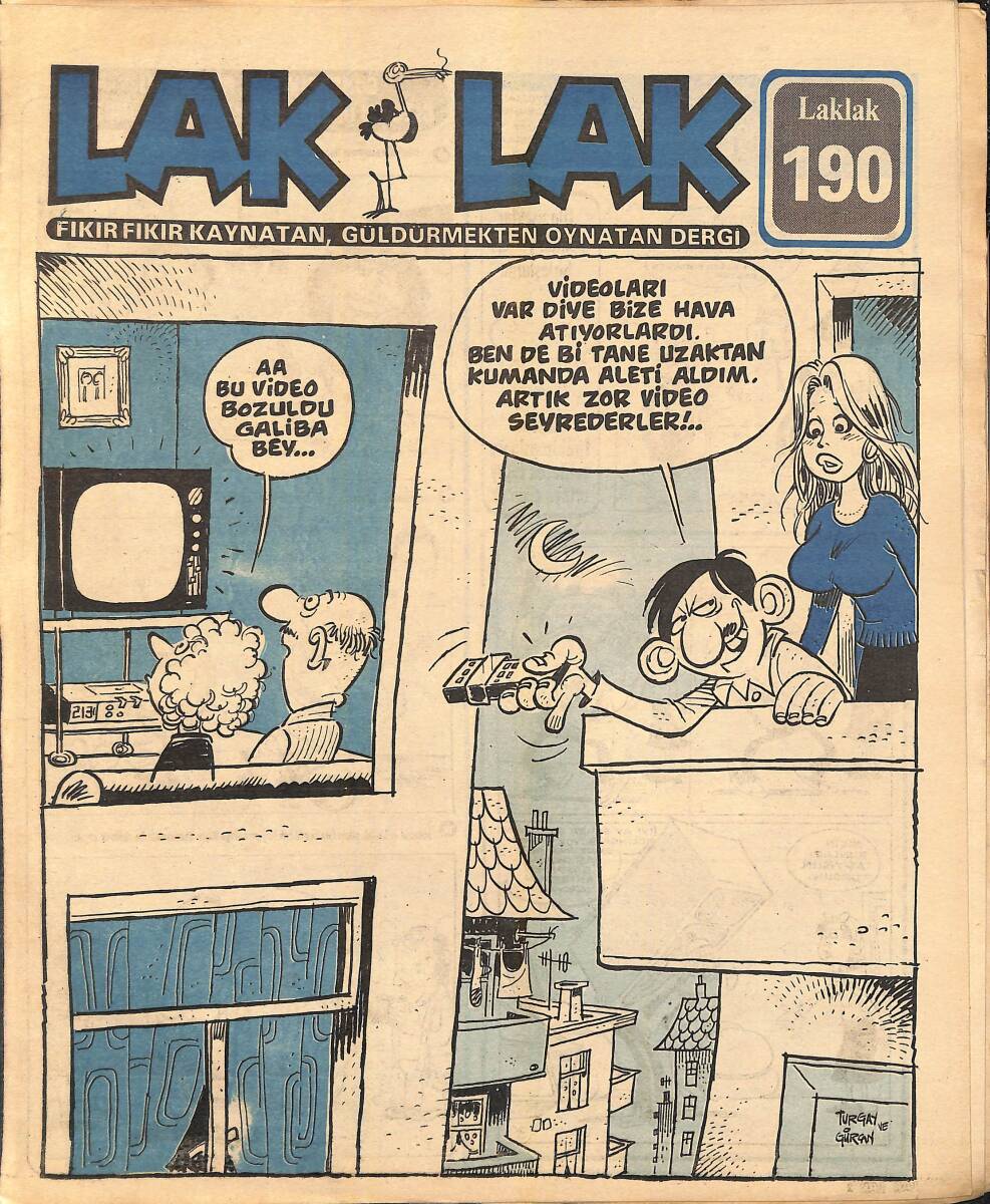 Lak Lak Mizah Dergisi Sayı 190 NDR95490 - 1