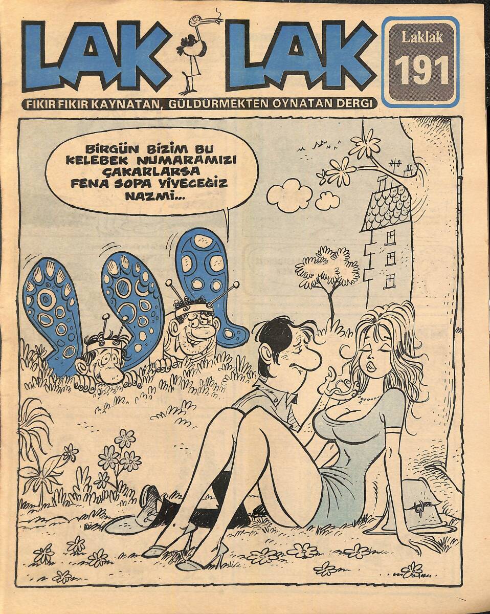 Lak Lak Mizah Dergisi Sayı 191 NDR95489 - 1