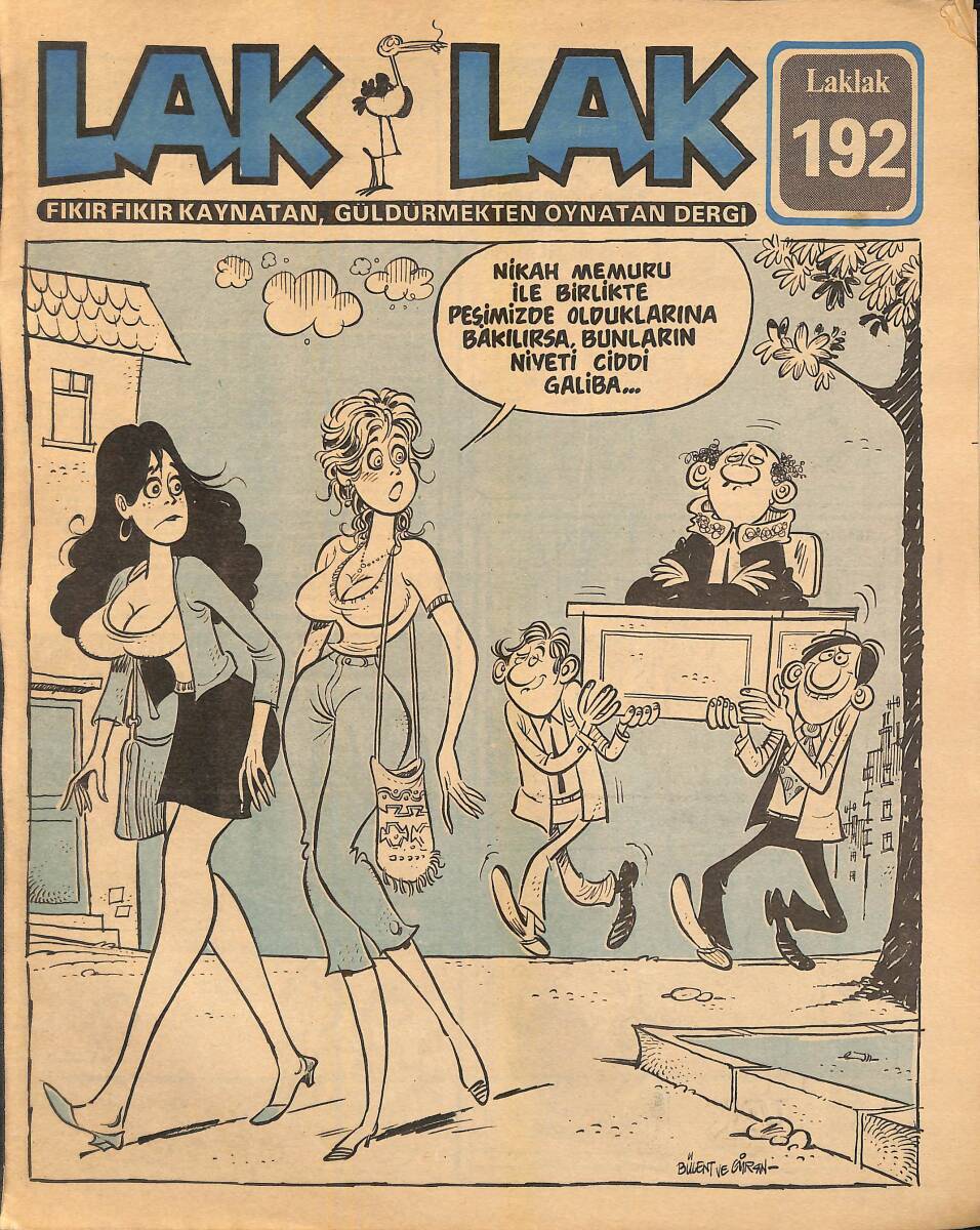 Lak Lak Mizah Dergisi Sayı 192 NDR95488 - 1