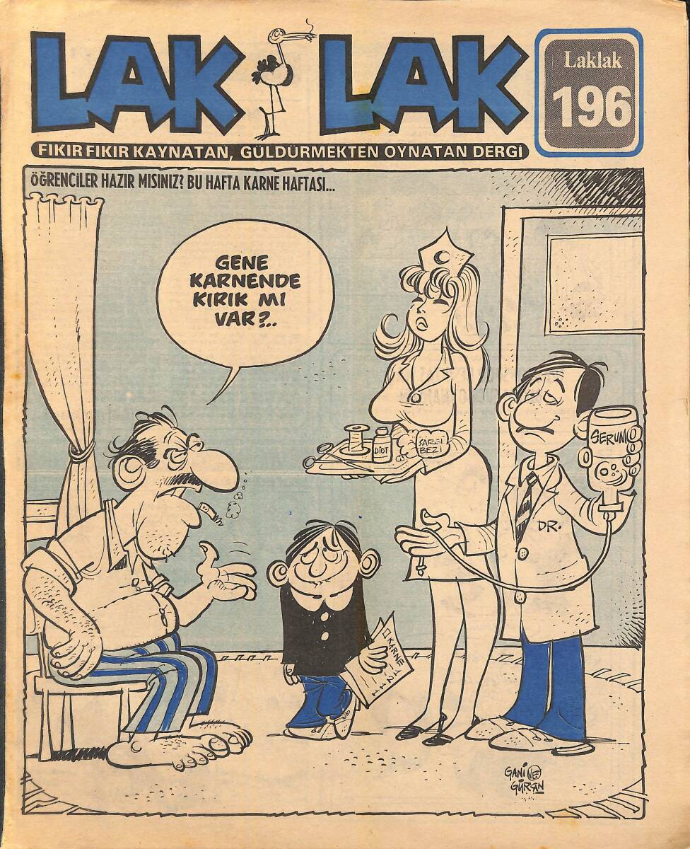 Lak Lak Mizah Dergisi Sayı 196 NDR95485 - 1
