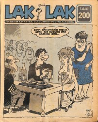 Lak Lak Mizah Dergisi Sayı 200 NDR95481 - Gökçekoleksiyon