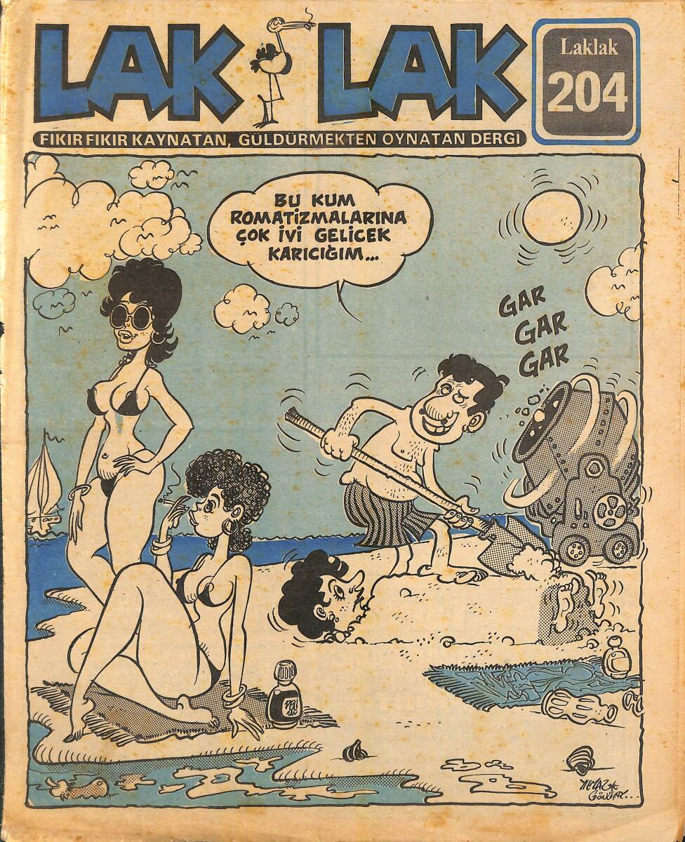 Lak Lak Mizah Dergisi Sayı 204 NDR95460 - 1