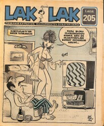 Lak Lak Mizah Dergisi Sayı 205 NDR95459 - Gökçekoleksiyon