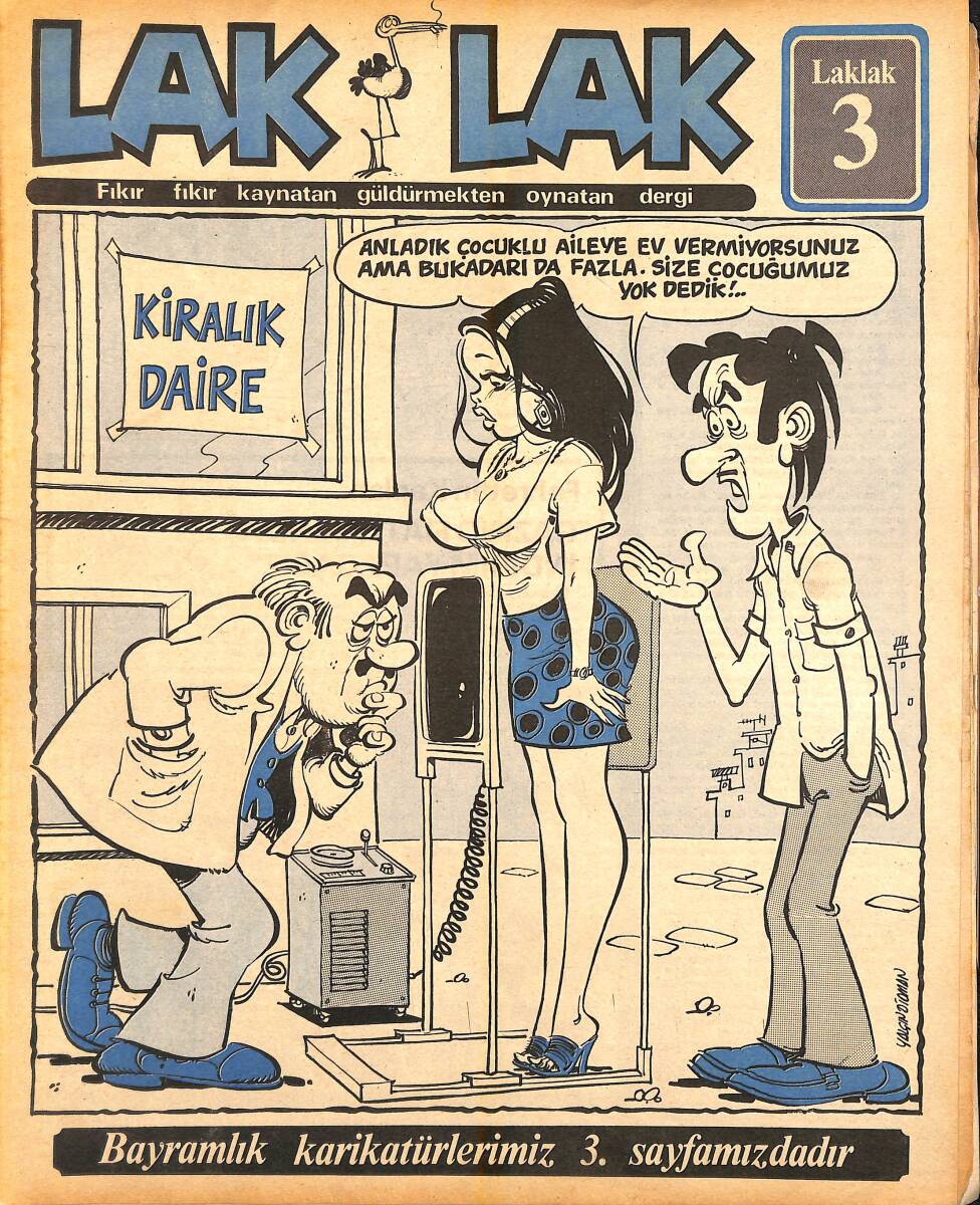 Lak Lak Mizah Dergisi Sayı 3 NDR95548 - 1