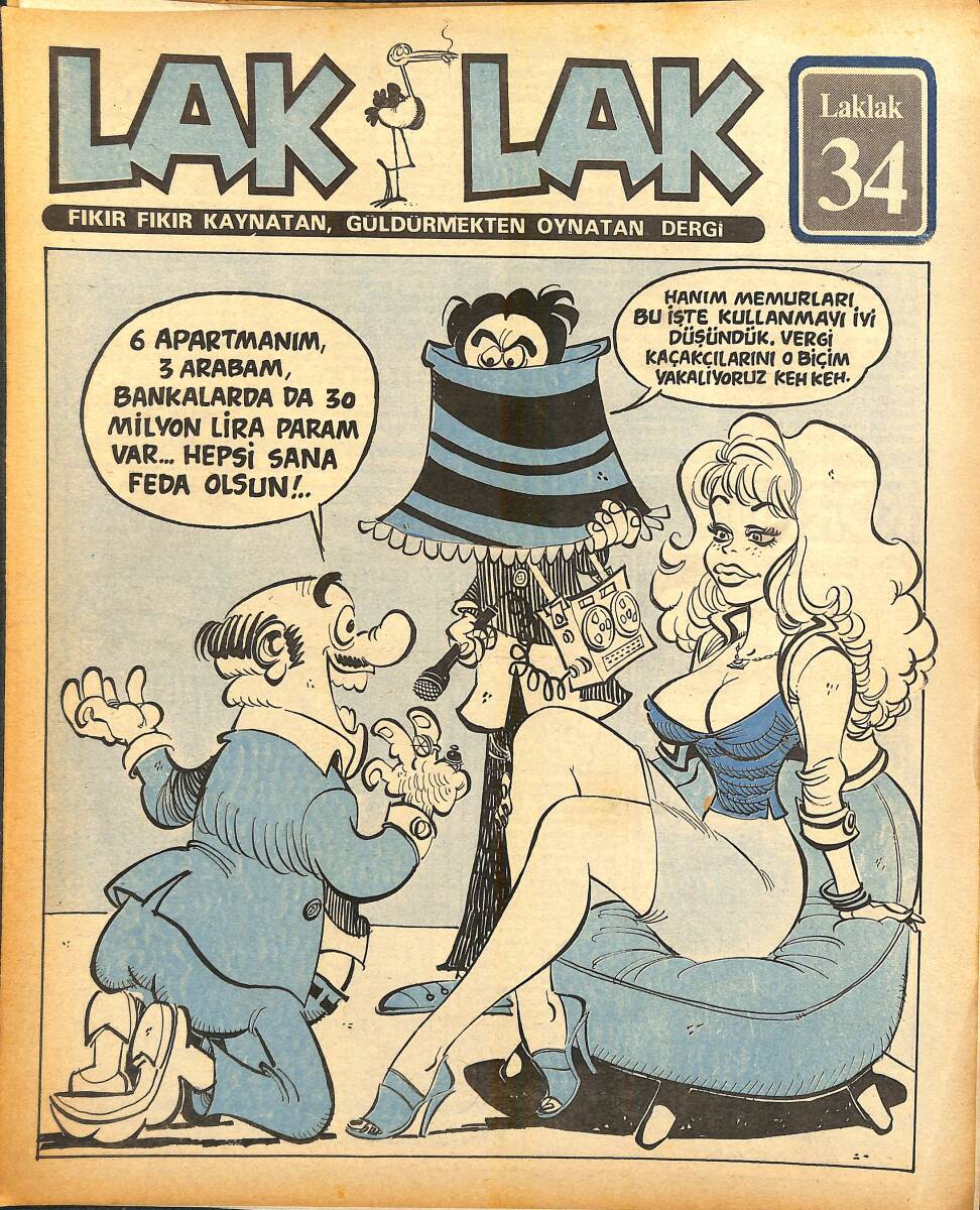 Lak Lak Mizah Dergisi Sayı 34 NDR95788 - 1