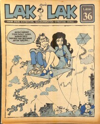 Lak Lak Mizah Dergisi Sayı 36 NDR95811 - Gökçekoleksiyon