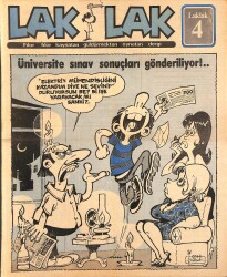Lak Lak Mizah Dergisi Sayı 4 NDR95547 - Gökçekoleksiyon