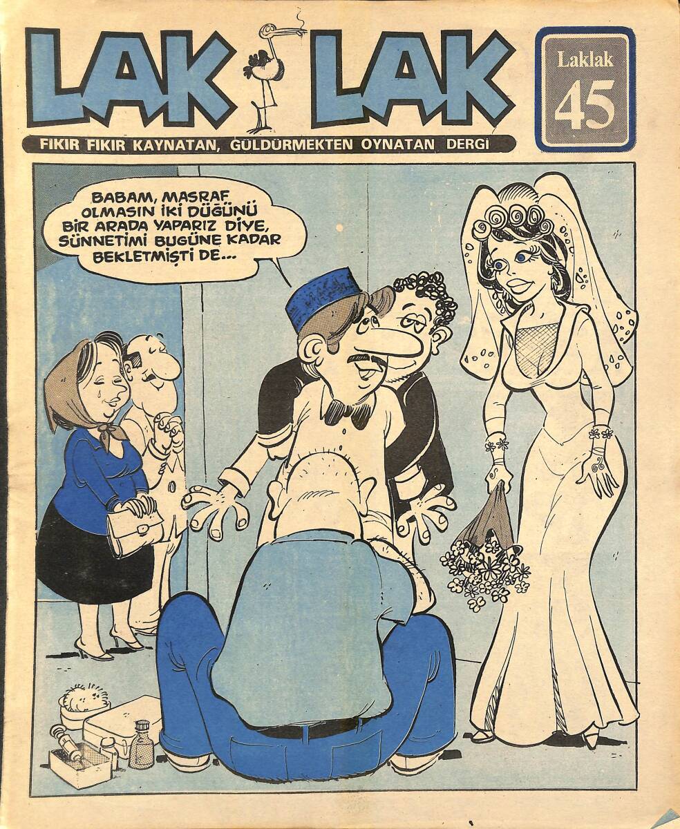 Lak Lak Mizah Dergisi Sayı 45 NDR95803 - 1