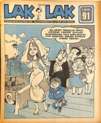 Lak Lak Mizah Dergisi Sayı 91 NDR95343 - Gökçekoleksiyon