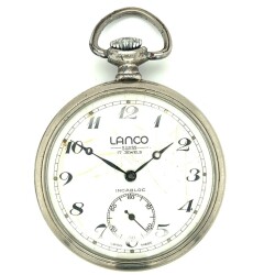 LANCO 17 JEWELS KURMALI CEP SAATİ G-GSR76 - 1