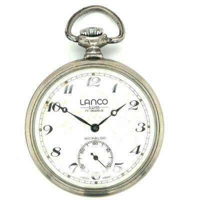 LANCO 17 JEWELS KURMALI CEP SAATİ G-GSR76 - 1