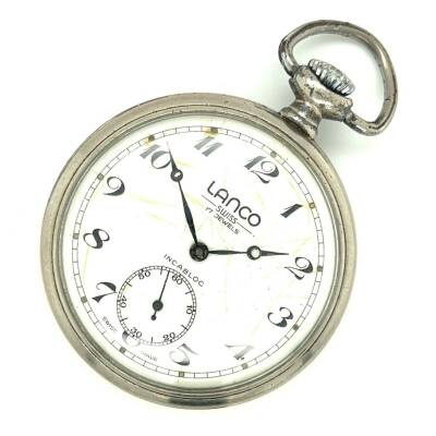 LANCO 17 JEWELS KURMALI CEP SAATİ G-GSR76 - 3