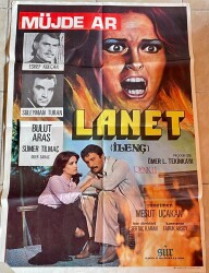 Lanet ( İlenç ) Film Afişi 1977 - Müjde Ar, Eşref Kolçak Mesut Uçakan (68x98cm) EFMN10900 - Gökçekoleksiyon