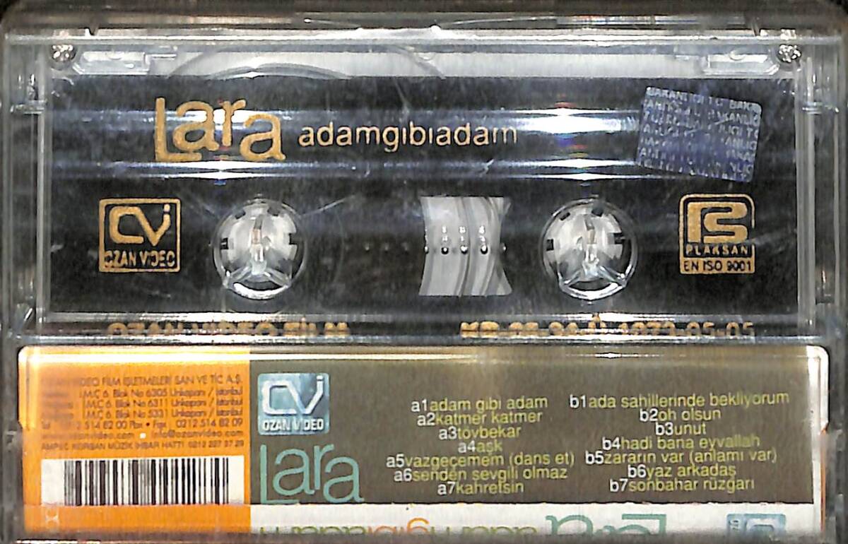 Lara - Adam Gibi Adam Kaset (Sıfır Kaset) KST29028 - 2