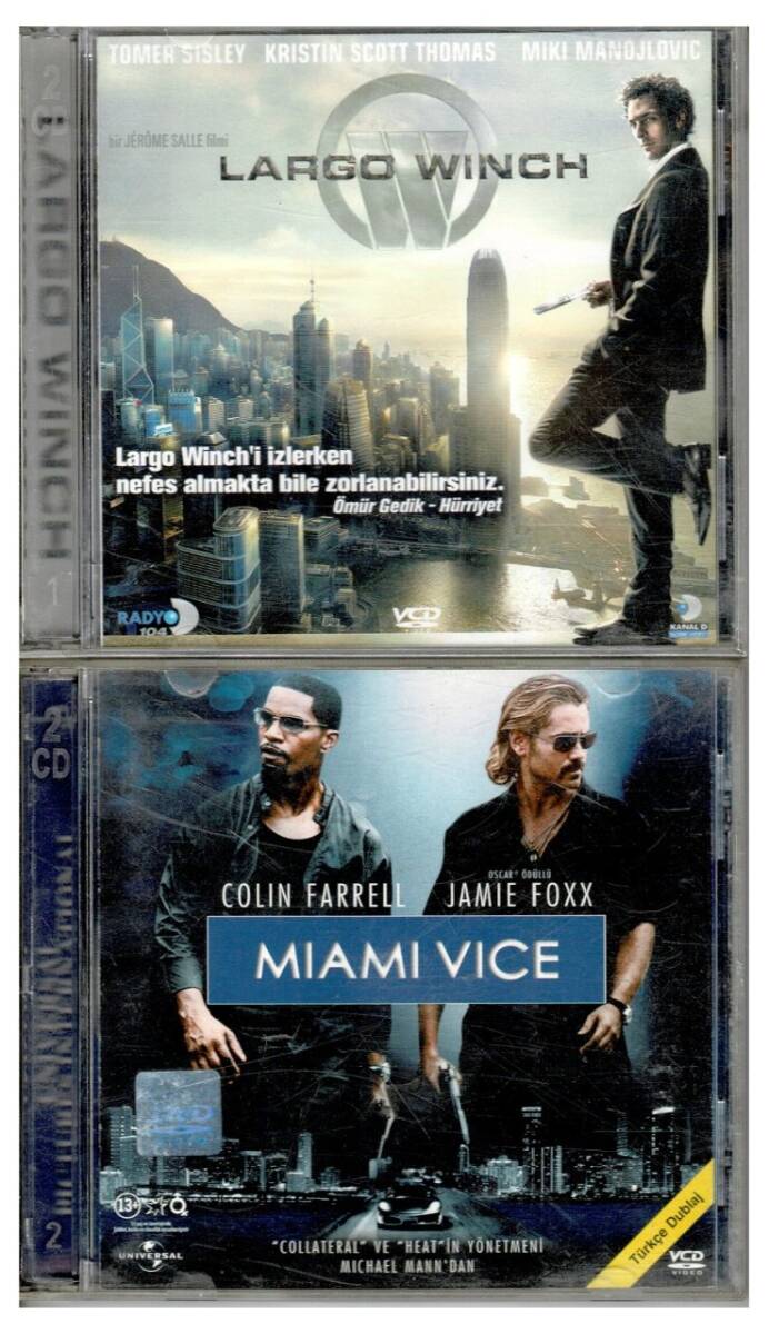 Largo Winch Miami Vice - 2 Adet VCD Film VCD909 - 1
