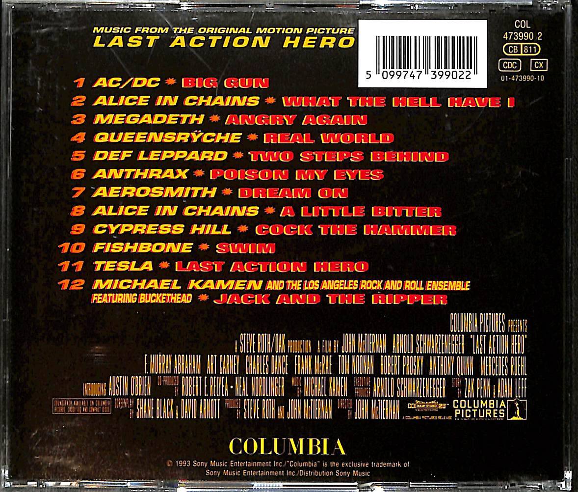 Last Action Hero CD (İkinci El) CD4280 - 2