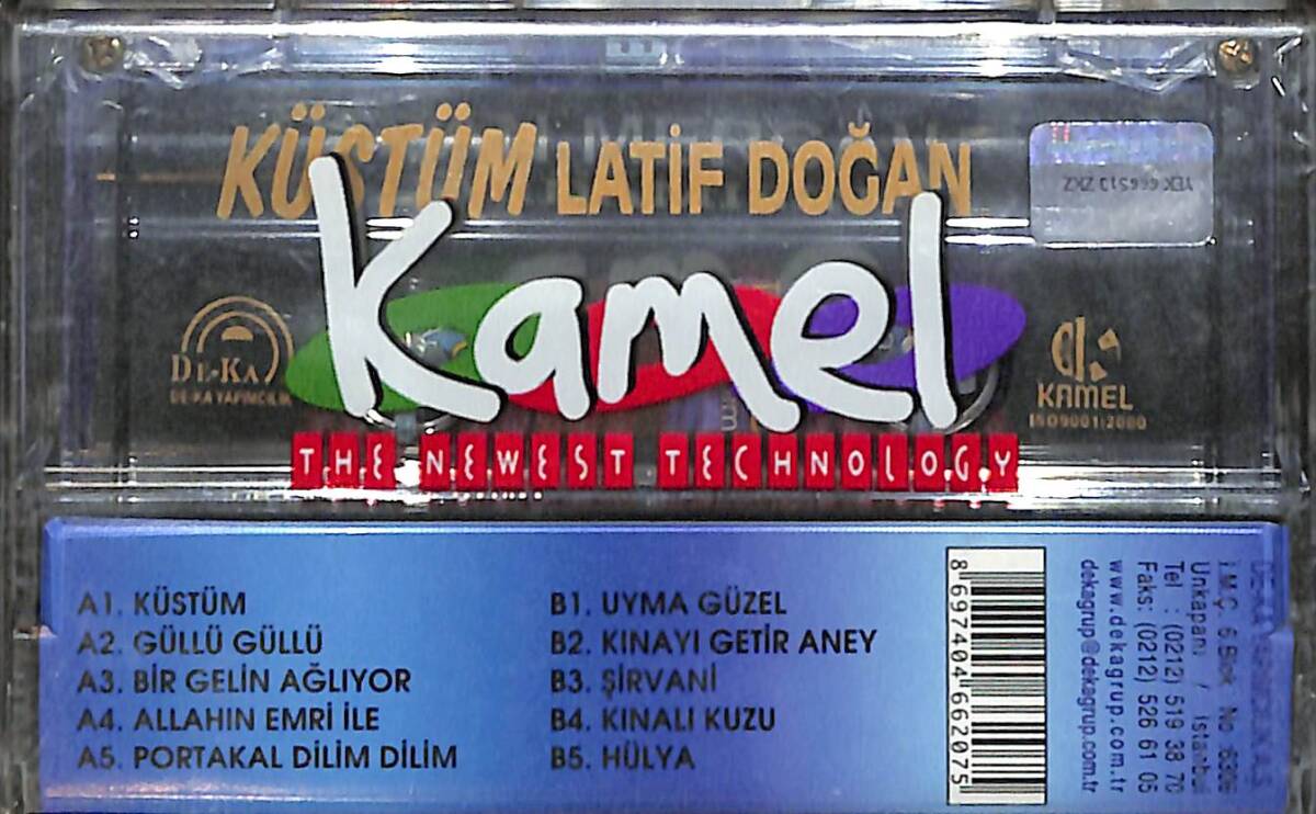 Latif Doğan - Küstüm Kaset (Sıfır Kaset) KST29103 - 2
