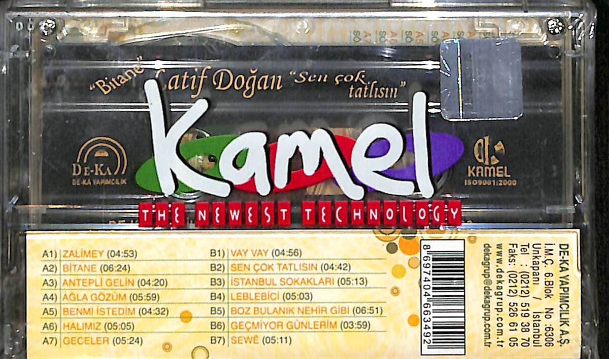 Latif Doğan - Sen Çok Tatlısın Kaset (Sıfır Kaset) KST29641 - 2