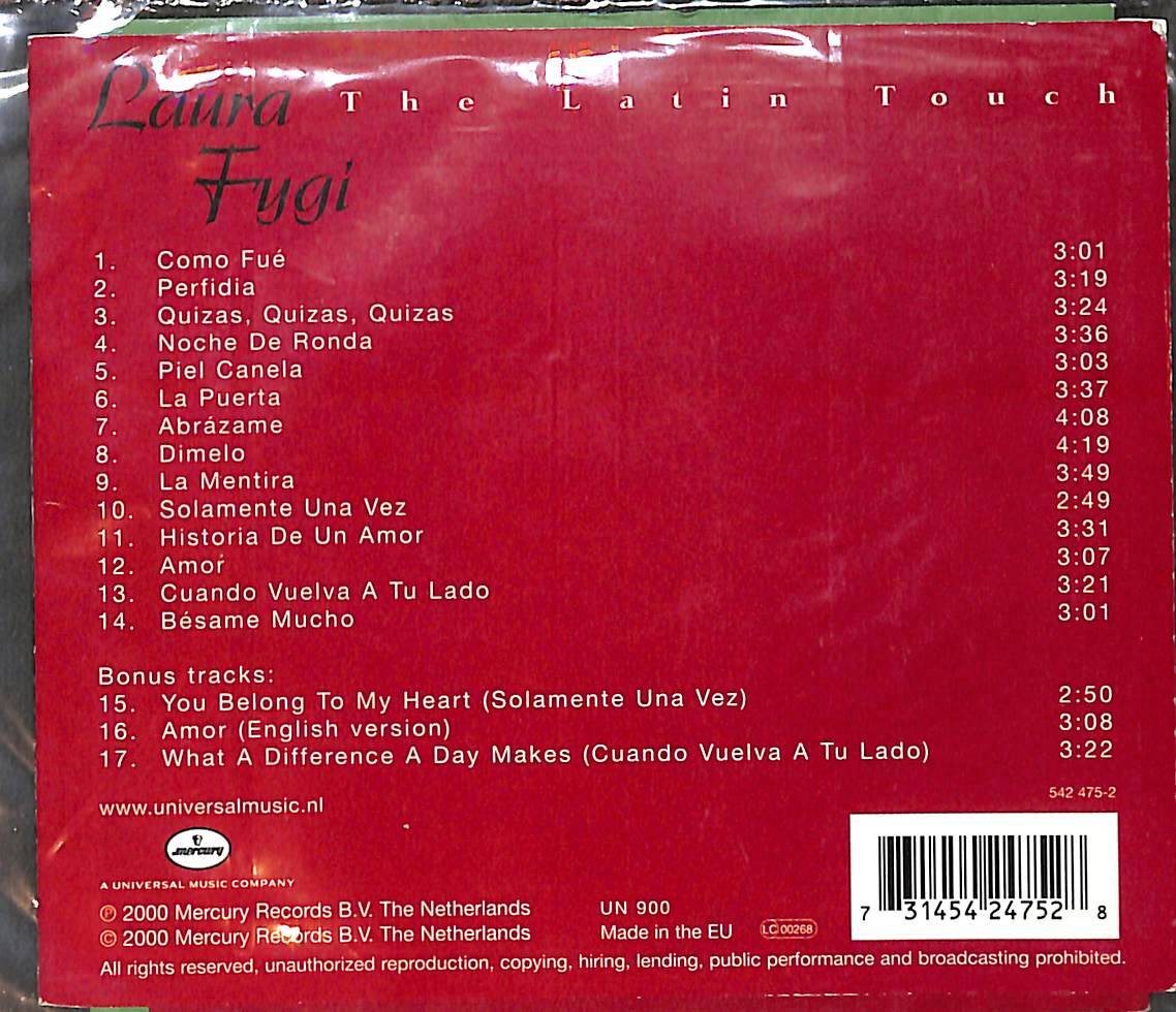 Laura Fygi ‎– The Latin Touch CD İkinci El CD5888 - 2