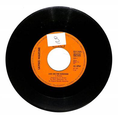 Layng Martıne - Rub It In Lıve On The Sunshıne Plak (106.5) PLK21658 - 2