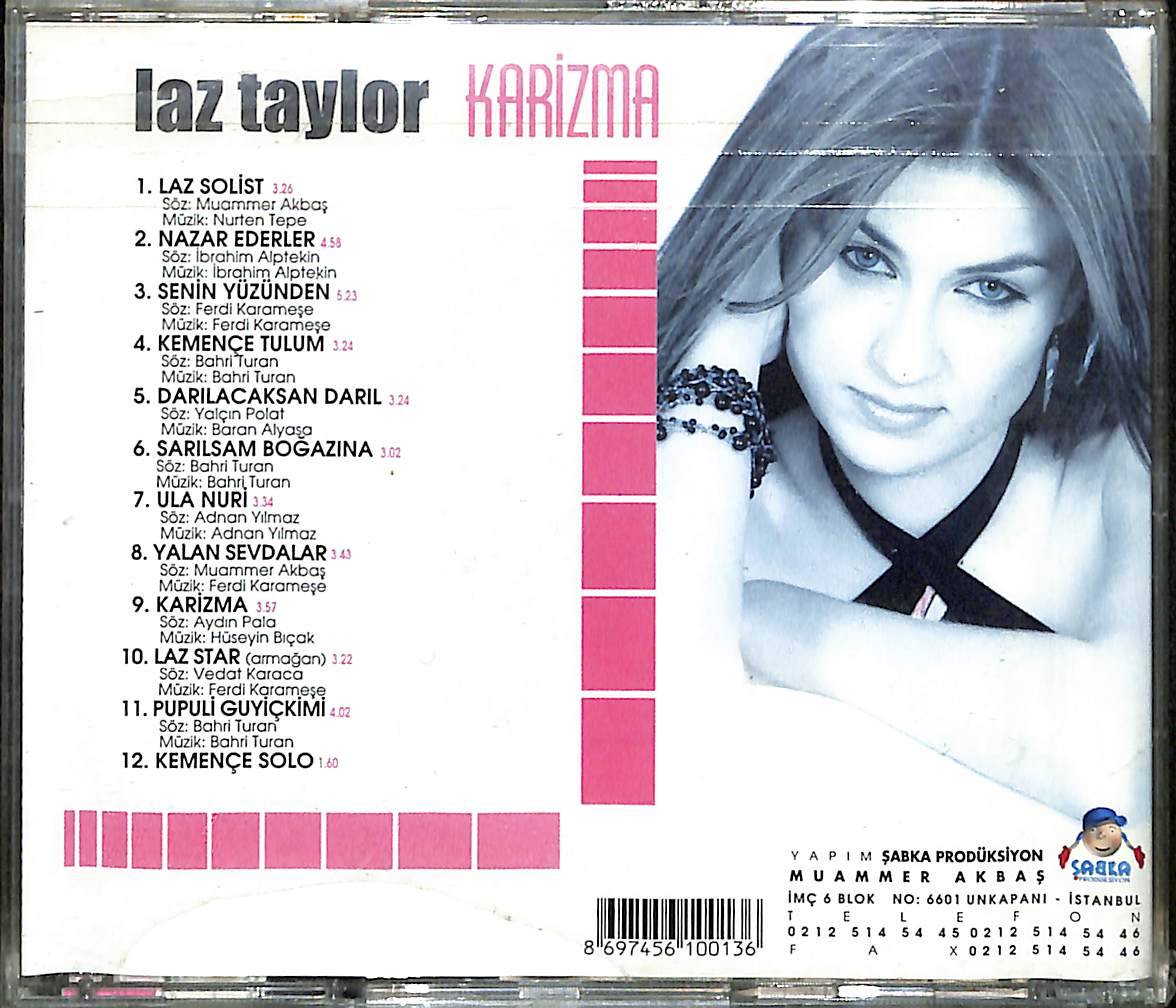 Laz Taylor - Karizma CD (Sıfır) CD4322 - 2