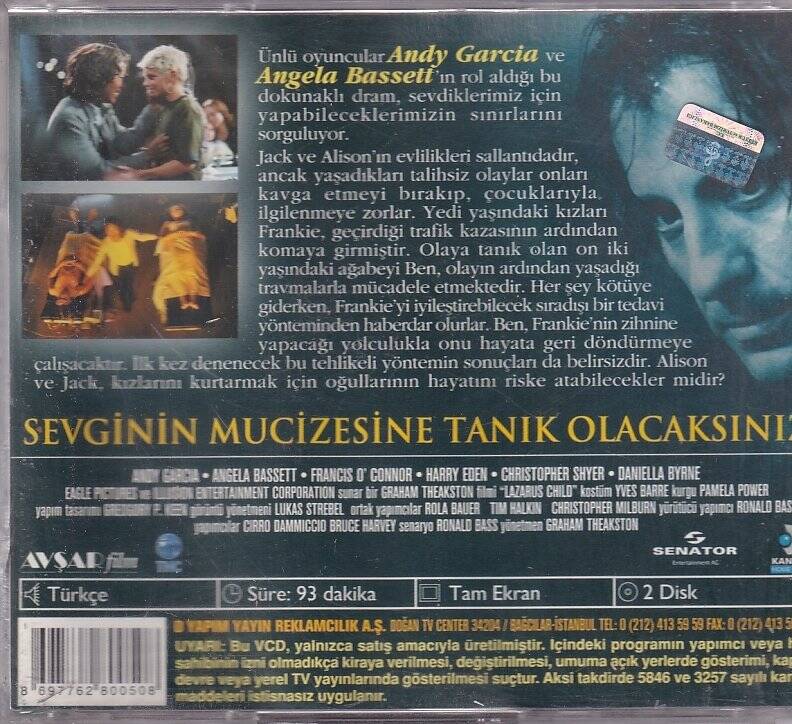 Lazarus Çocuğu The Lazarus Child VCD Film VCD7356 - 2